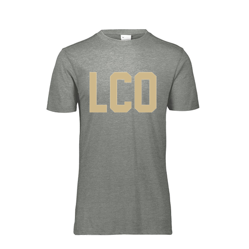 [FTSCUBGY-AS-LOGO1] Decker Men's Tri-Blend T-Shirt - Short Sleeve (Adult S, Gray, Logo 1)