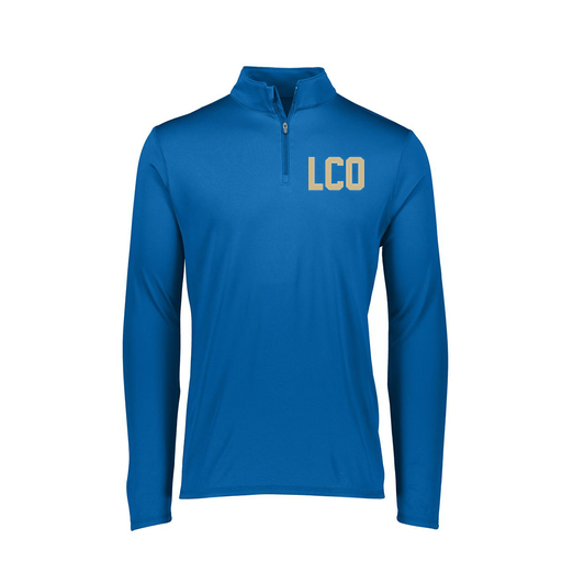 [FTLQFLRY-FAXS-LOGO1] Decker Women's Flex-Lite 1/4 Zip Shirt (Female Adult XS, Royal, Logo 1)