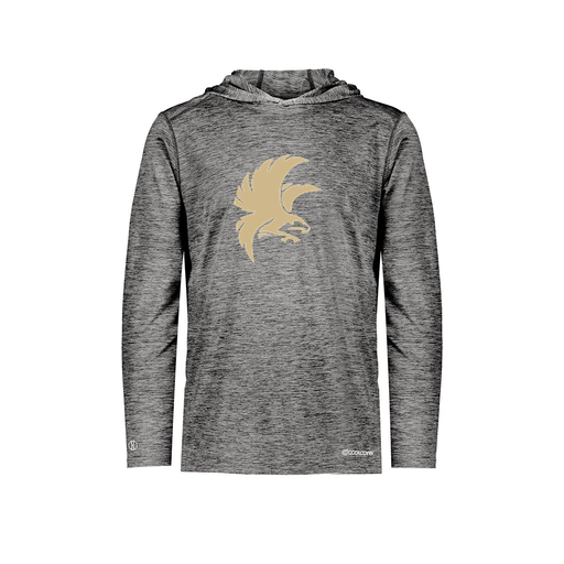 [FOLHCGBK-AS-LOGO2] Decker Men's Charge Hoodie (Adult S, Black, Logo 2)