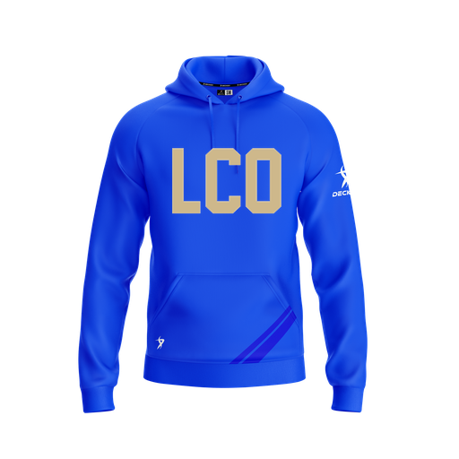 [FOLHSMRY-YXS-LOGO1] Decker Summit Hoodie (Youth XS, Royal, Logo 1)