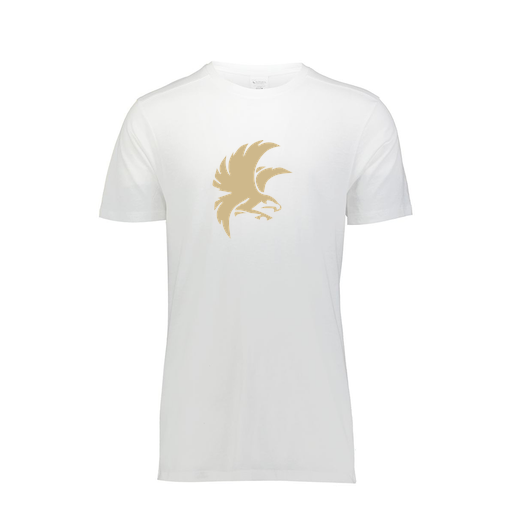 [FTSCUBWH-YS-LOGO2] Decker Youth Tri-Blend T-Shirt - Short Sleeve (Youth S, White, Logo 2)