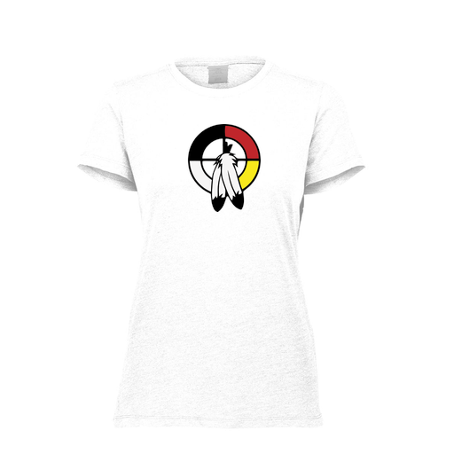 [FTSCUBWH-FAXS-LOGO3] Decker Women's Tri-Blend T-Shirt - Short Sleeve (Female Adult XS, White, Logo 3)