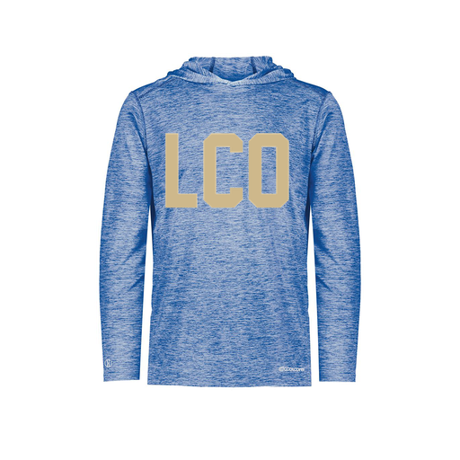 [FOLHCGRY-AS-LOGO1] Decker Men's Charge Hoodie (Adult S, Royal, Logo 1)