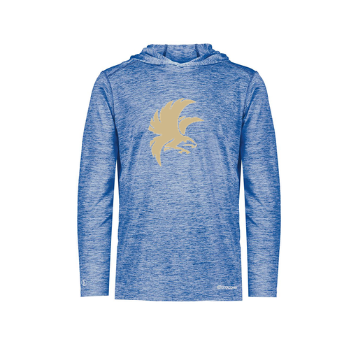 [FOLHCGRY-AS-LOGO2] Decker Men's Charge Hoodie (Adult S, Royal, Logo 2)