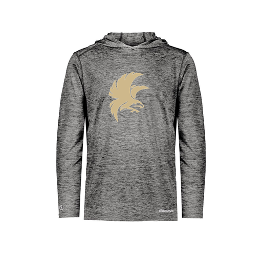 [FOLHCGBK-YS-LOGO2] Decker Youth Charge Hoodie (Youth S, Black, Logo 2)